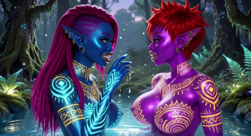 Hot girl dancing: Captain Nova Episode 8, Ai Animation