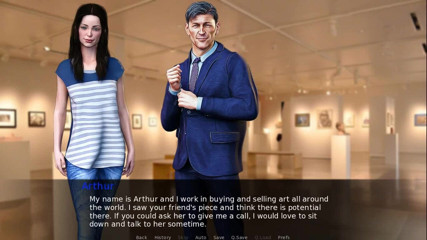 Dirty GamesXxX: Dog days of summer: art galery-Ep2