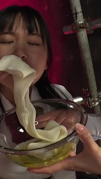 Ultimate Bodily Fluids Consumption: Drinking Urine Lesbians Yua Hidaka, Sumire Seto and Ena Yuzuriha