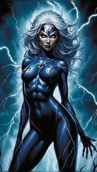 Storm Wraith, diaporama d’éclairs sombres