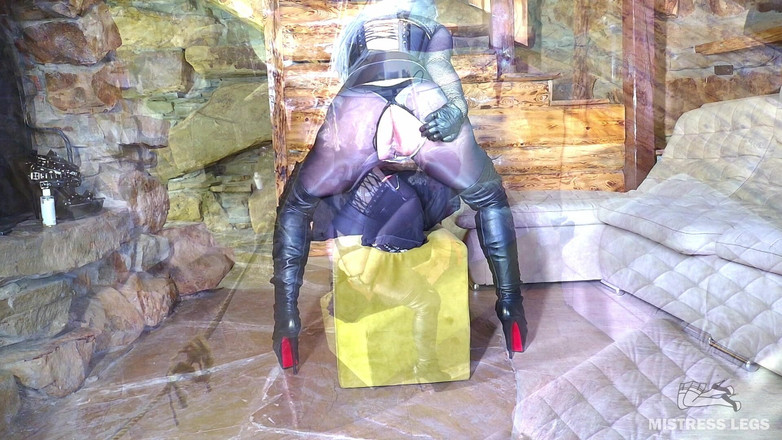Mistress Legs: Nylonové sezení na obličeji - Plná ústa creampie a krmení chcanek - Exkluzivní...
