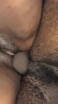 Ébano puta implorando por um pau