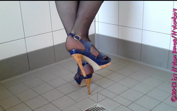 Carmen_Nylonjunge: Mijo na nylonfsse de salto alto