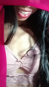 Closeup Bibir Seksi Yang Menggoda