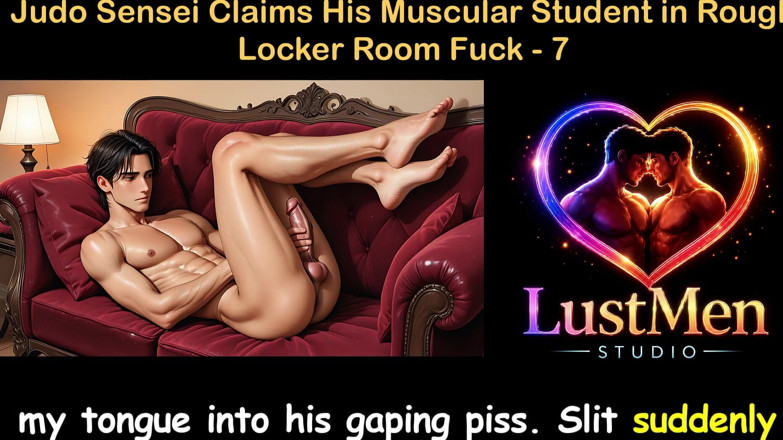 LustMen: Gay audio sex story - judo sensei reivindica sua aluna musculosa...