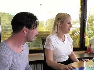 Full porn collection: ドイツの教師は曲がりくねった十代のJana Schwarzを誘惑して自宅レッスンでファック