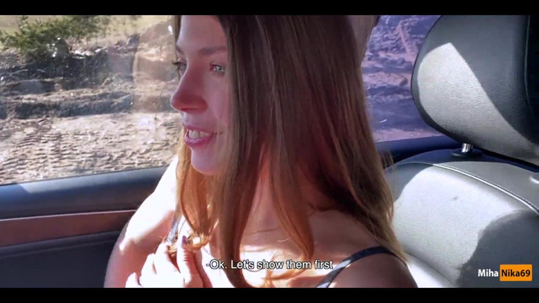 MichaelFrostPro: Real Russian Teenager Hitchhiker Girl Agreed to Make Deepthroat Blowjob...