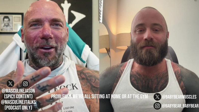 Raw and Uncensored with Masculine Jason: Porn Star confessions - Baby Bear (ตอนที่ 185)