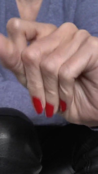 Lady victoria Valente - finger schnappen, rote fingernägel, WICHsanleitung