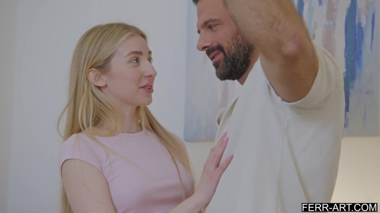Ferr-Art: Step Sis Gets Tied Down and Fucked by Step Brother