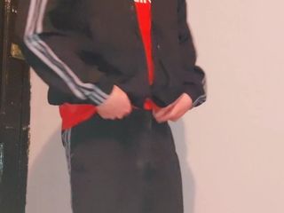 Track suit boy: Chlapci Adidas Tepláky