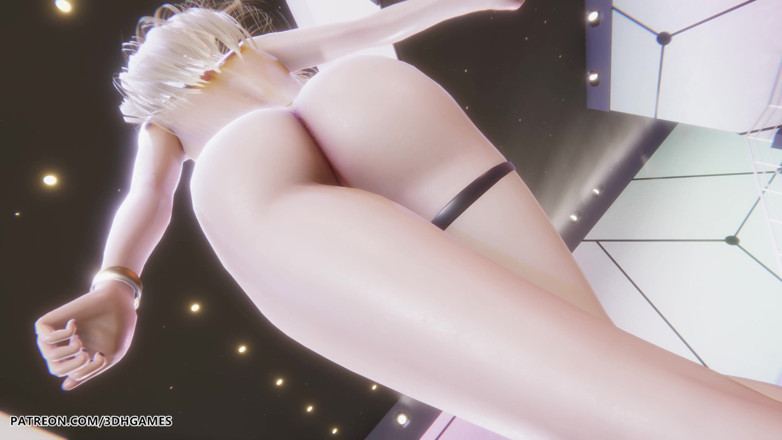 3D-Hentai Games: Mmd Hyo Min - Nice Body Ahri Sexy Naked Dance League...
