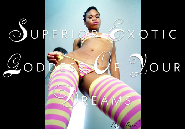 Rosie Reed: Smaak- Zwarte financiële Dominatrix godin Rosie Reed Findom audio-slaven aan...