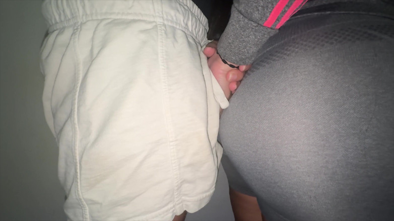 CoupleOfHotSins: Unknown Woman Touches a Stranger's Dick