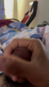 Man with Big Penis Masturbating