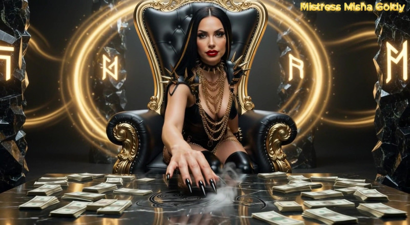 Goddess Misha Goldy: Wallet Brain Drain