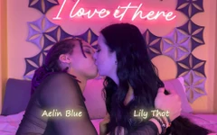 Depois do trabalho vendo Lily thot