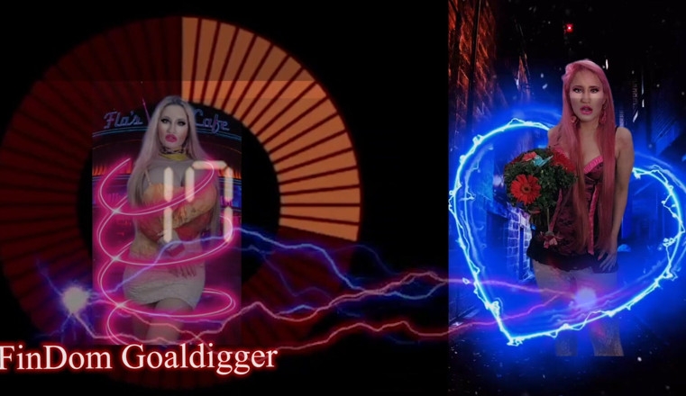 FinDom Goaldigger: Тупа трансформація розуму Bimo
