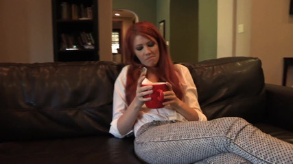 Radical Lesbian: Redhead lesbo hard sex