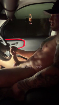 Car Masturbate and Cum
