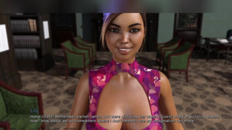 3DXXXTEEN2 Cartoon: Luscious Lily Lambasts Loathsome Librarian. 3D porn cartoon sex