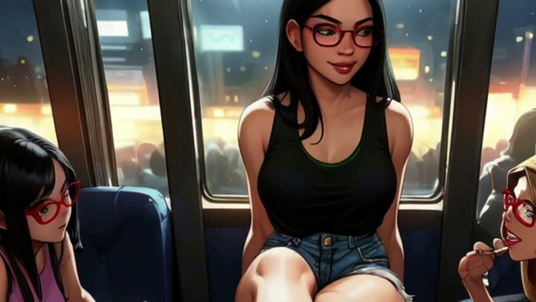 Spicy Toons: Los amigos de Lin ayudan a drenar tu polla en...
