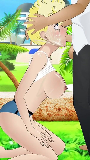 Mrs Brief Gets Her Face Fucked by Bulma's Boyfriend