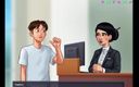 Porny Games: Yaz mevsimi efsanesi 0.20.8 - banka ofisinde seks (bölüm 10)