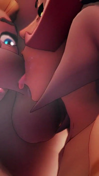 Catra and Adora Blow a Guy and Eat Cum