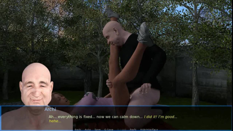 Dirty GamesXxX: История Лизы - мужик трахает глупую девушку в уличном парке - эпизод 15
