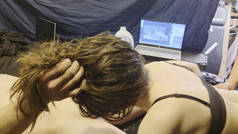 VinnyMacNDelilah: Delilah spust w ustach