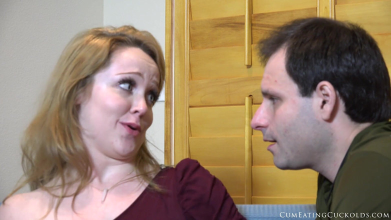 Cum Eating Cuckolds: Nikole Nash je tak mokrá, když promění svého manžela v...