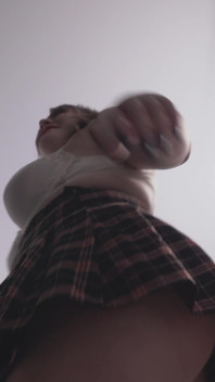 A Girl in a College Uniform Likes to Kick You!