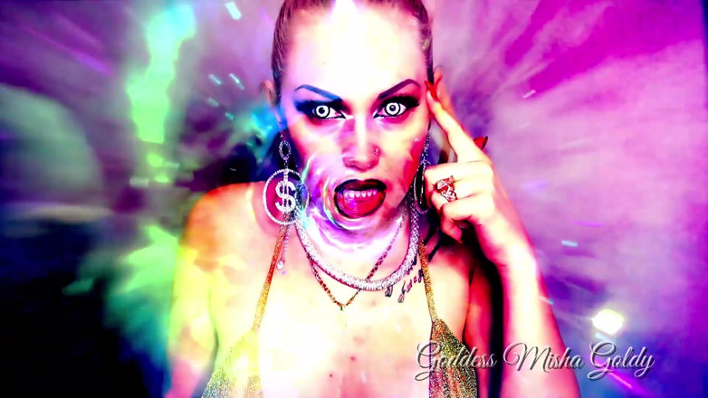 Goddess Misha Goldy: AsmR demoniaco! Mind fotterti così che tu non possa venire...