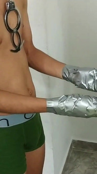 Jucării jucăușe catwoman cu băiat latino singuratic!