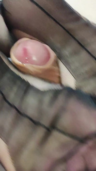 Fullfashion Nahtnylon Footjob