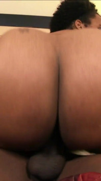Ebony BBW wants to get a warm load from his BBC cock