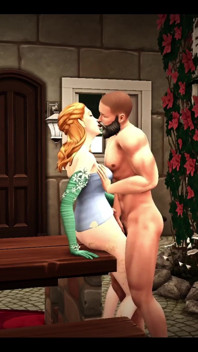 Kenikmatan Simmers_sims eros dan flora diam-diam untuk di meja piknik