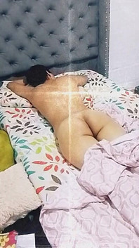 Old Video, Someone Records Me Sleing Naked and My Cock Gets Hard Part 1 Femboy Hard Cock