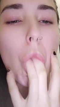 Sucking My Fingers in the Shower