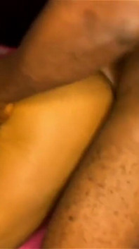 Sexy Ebony Babe Clara Bangs Gets Oiled and Fucked by Big Black Cock