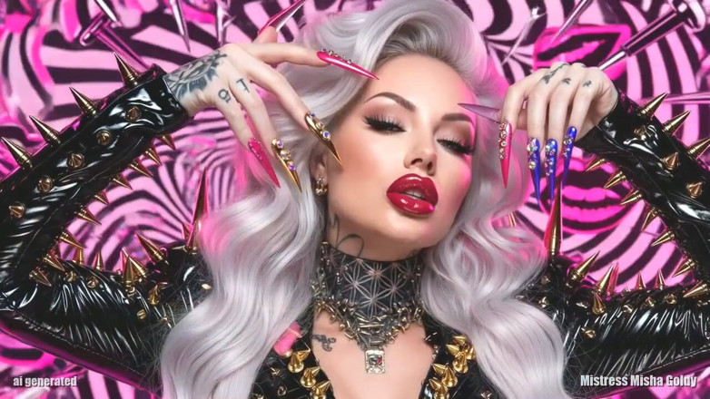 Goddess Misha Goldy: Aroma Claws Sniff, Hold, Stroke