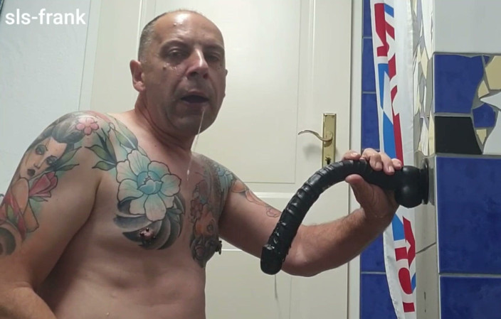 sls-frank: Sls-frank I Swallow a Long Dildo. It's Deep in My...