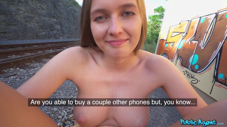 Public Agent: Public Agent - Stacy Cruz Flashes He Perfect Tits for Cash...