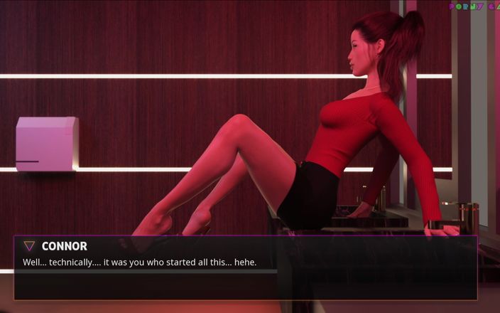 Porny Games: Midnight paradise oleh lewdlab - guru menggunakan kakinya yang indah 31