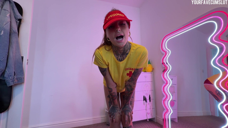 Yourfavecumslut: Cock and Ball CBT Lifeguard Roleplay