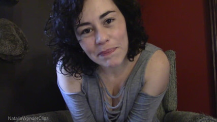 Natalie Wonder: Pervy stepmommy - big promises for her growing boy