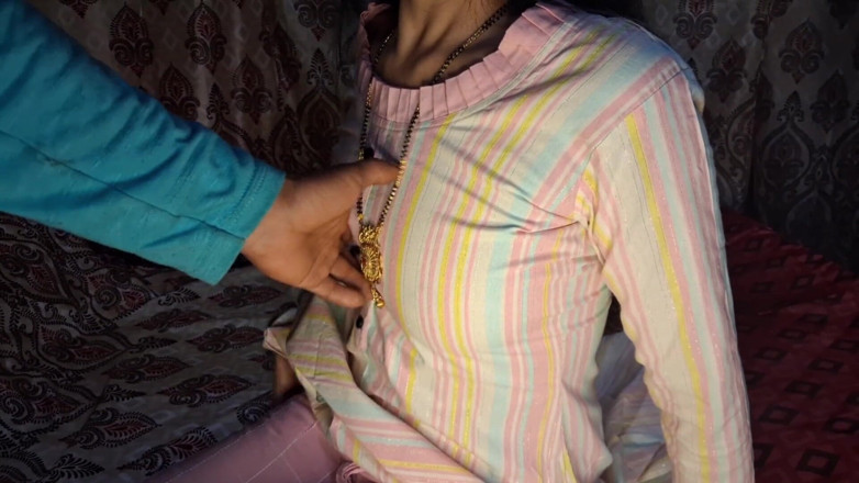 Pure Organ0: Desi Village Loszka ciasne cipki pierwszy raz seks świeżo poślubiona para...