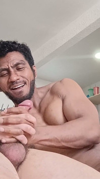 Double Handjob with Lots of Cum and Creamy Kisses