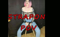 Lady_Angela: Lady Angela Ba Lan chịch dây strapon pov jean milf